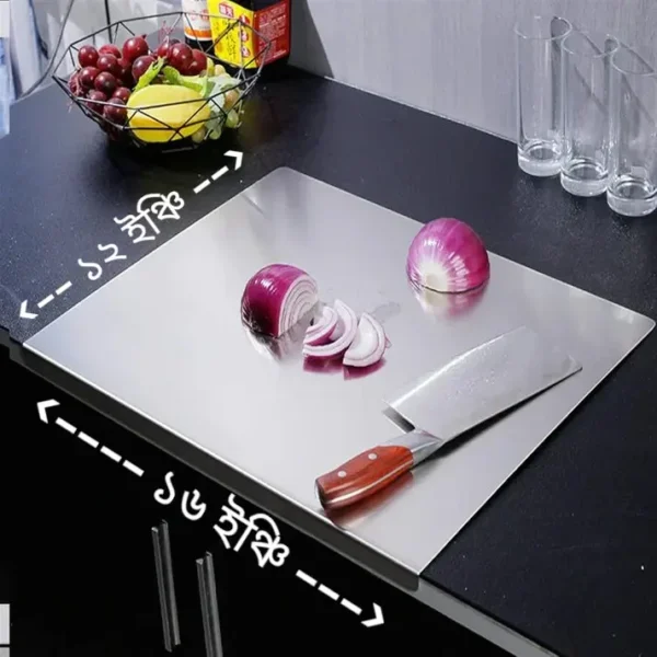 ,,(  12 inch Long 16 inch Wide ) 1.5 mm 1.2 kg Stainless Steel Cutting Board