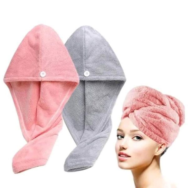Hair Dry Absorbent Cap for Women and Girls(Trawel)