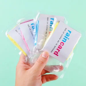,,,10 pcs Pocket Rain Card Raincoat