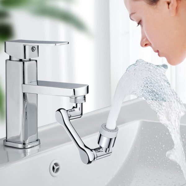 ,,Luxury kitchen faucet waterfall 360°