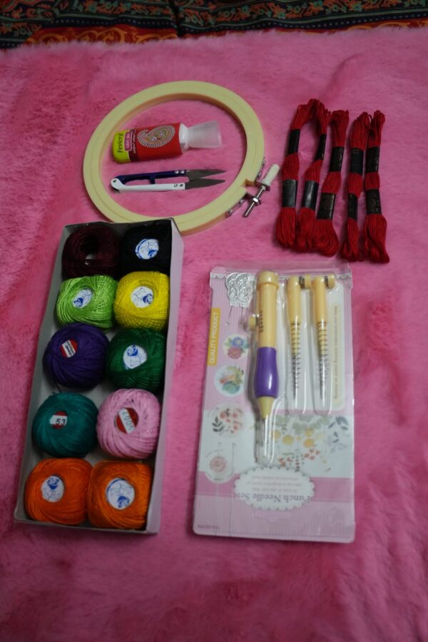 WhatsApp Image 2025-10-08 at 14.45.26_f6cd758c ...Embroitary Combo (-Needle-Corton-scissors-Frame- Gum )